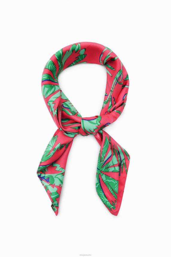 Women DesigualTropical square scarf Accessory 68X240417