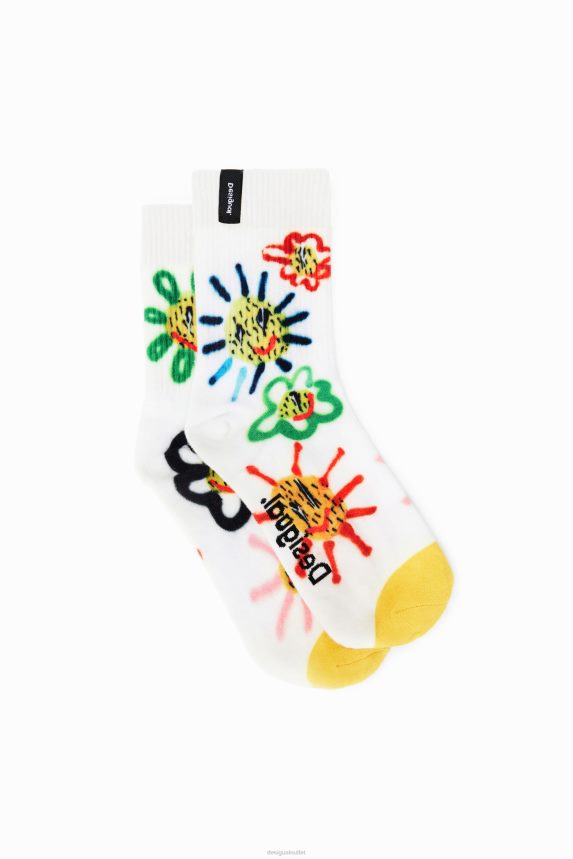 Women DesigualIllustration socks Accessory 68X240939