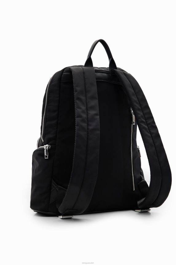 Women DesigualLarge nylon pockets backpack Accessory 68X2401228