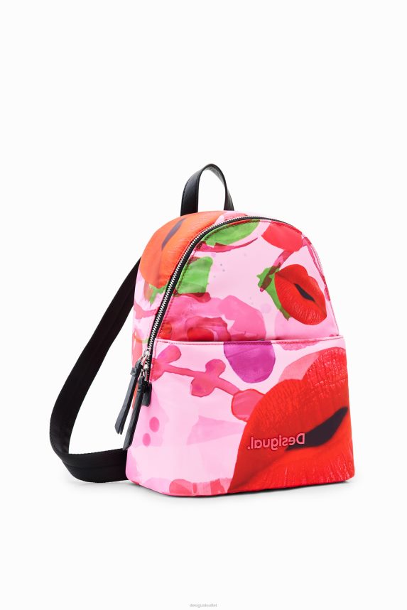 Women DesigualM. Christian Lacroix small lips backpack Accessory 68X240697