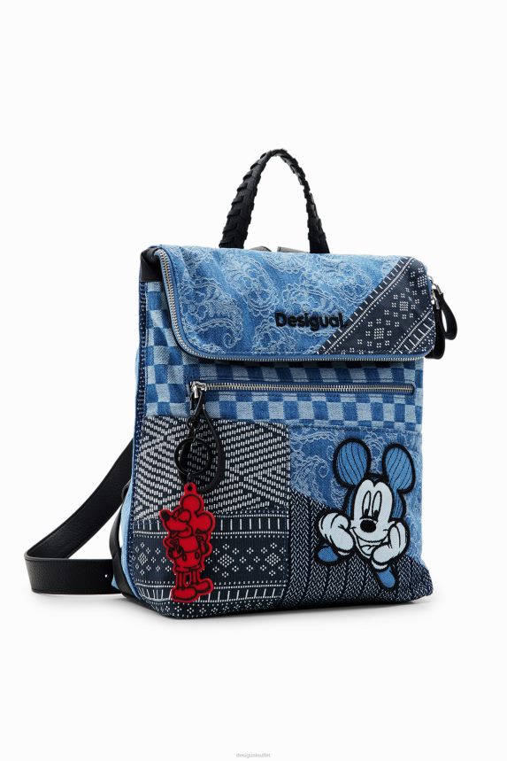 Women DesigualMidsize denim Mickey Mouse backpack Accessory 68X2401284