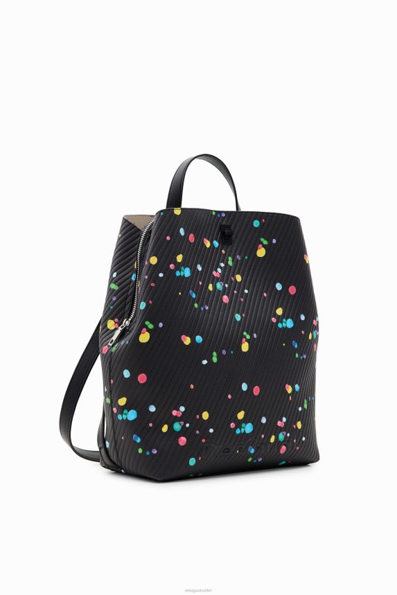 Women DesigualMidsize droplets backpack Accessory 68X2401277