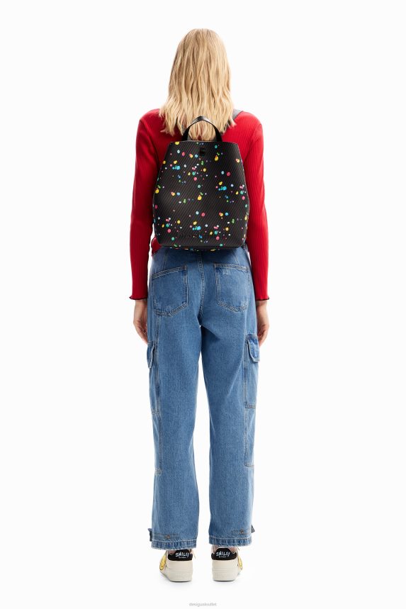 Women DesigualMidsize droplets backpack Accessory 68X2401277