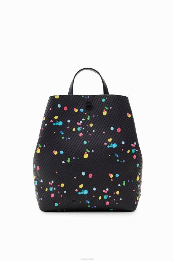 Women DesigualMidsize droplets backpack Accessory 68X2401277