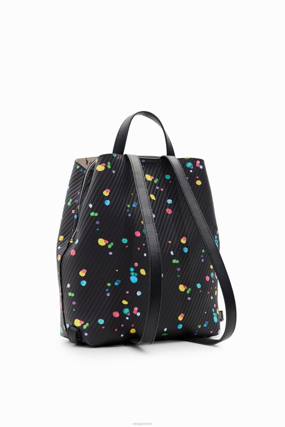Women DesigualMidsize droplets backpack Accessory 68X2401277