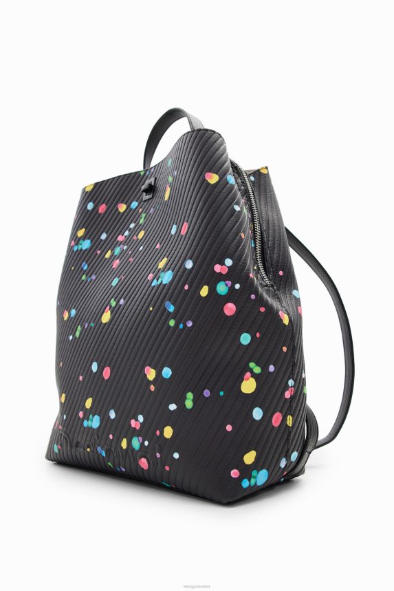 Women DesigualMidsize droplets backpack Accessory 68X2401277