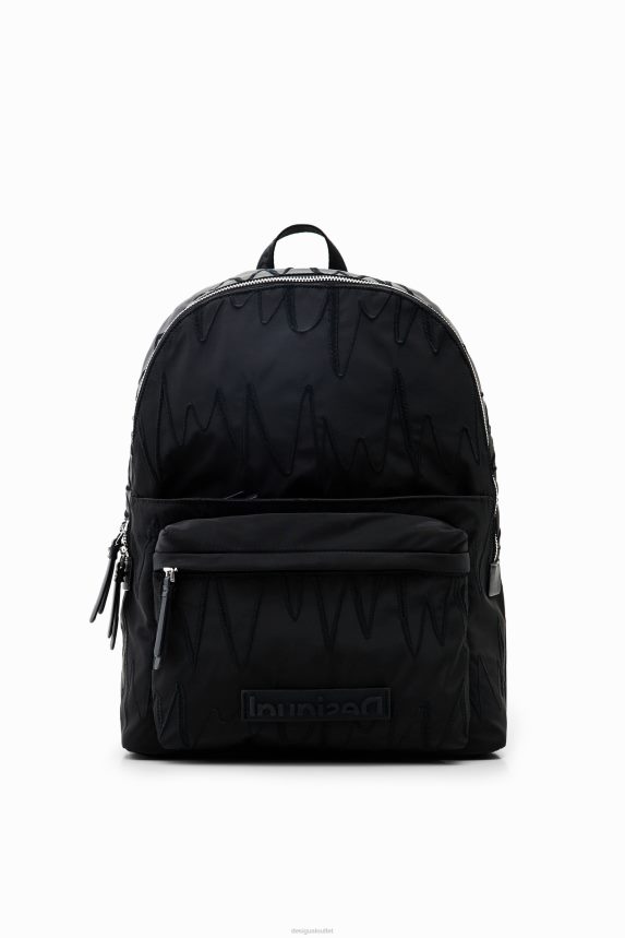 Women DesigualMidsize zigzag backpack Accessory 68X240626