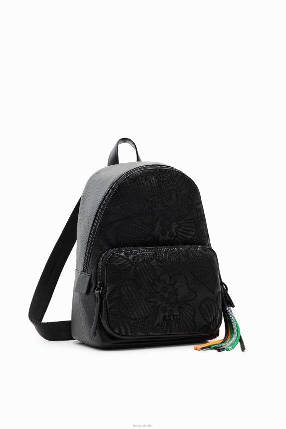 Women DesigualSmall embroidered backpack Accessory 68X2401282