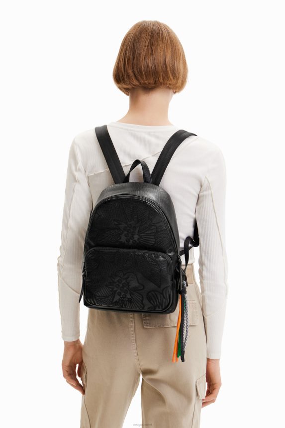 Women DesigualSmall embroidered backpack Accessory 68X2401282
