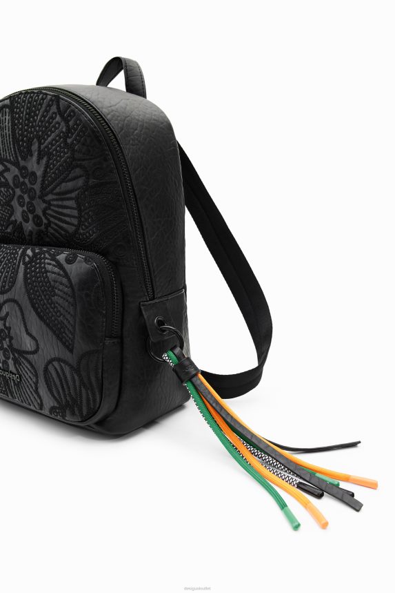 Women DesigualSmall embroidered backpack Accessory 68X2401282