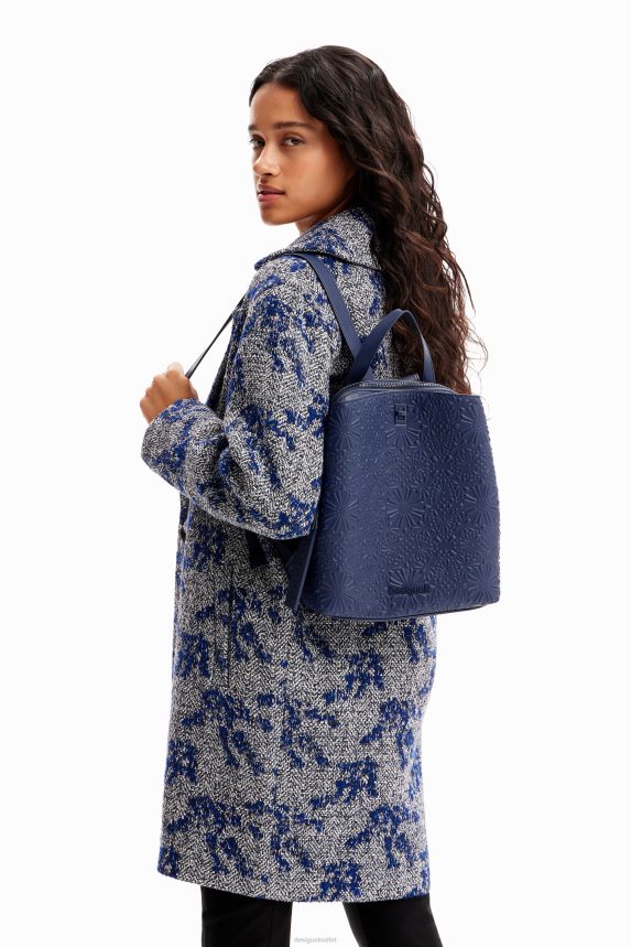 Women DesigualSmall geometric embossed backpack Accessory 68X2401250