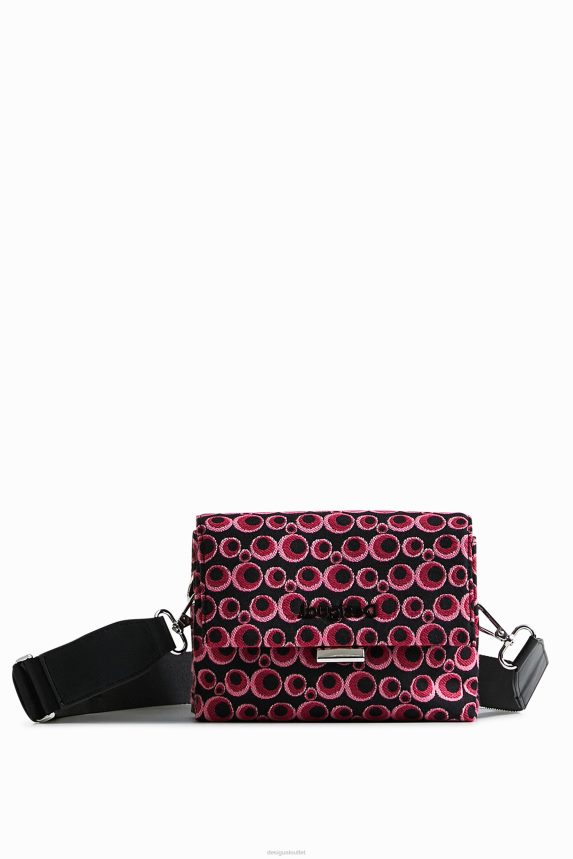Women DesigualCircle jacquard sling bag Accessory 68X2401328