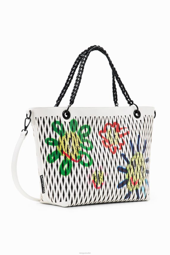 Women DesigualLarge die-cut suns bag Accessory 68X240601
