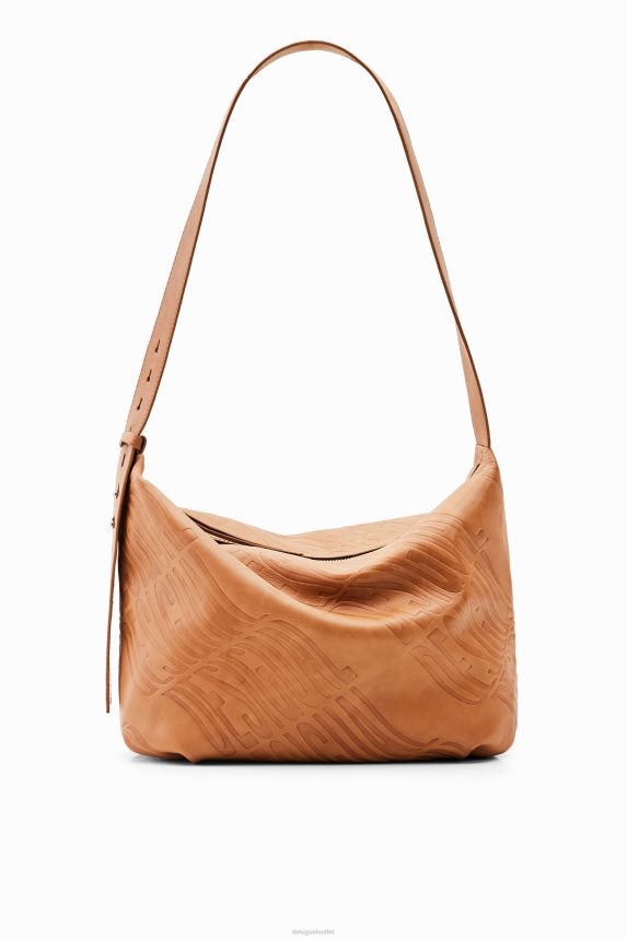 Women DesigualLarge leather logo bag Accessory 68X240534