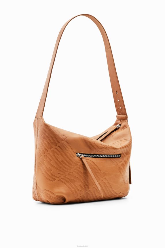 Women DesigualLarge leather logo bag Accessory 68X240534