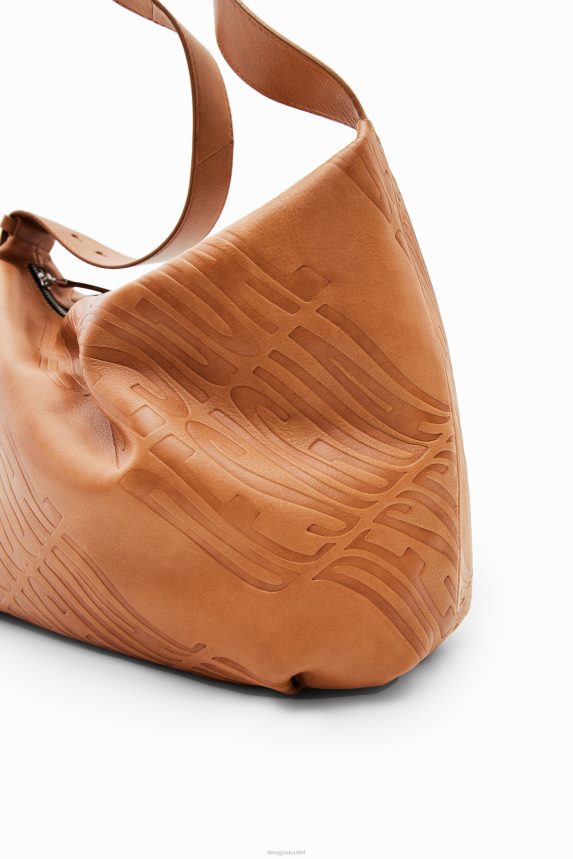 Women DesigualLarge leather logo bag Accessory 68X240534