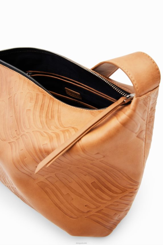 Women DesigualLarge leather logo bag Accessory 68X240534