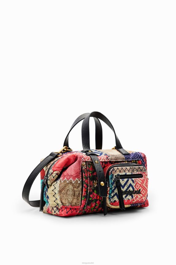 Women DesigualMidsize canvas patchwork bag Accessory 68X2401267