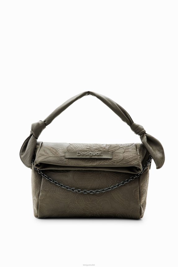 Women DesigualMidsize floral embroidery bag Accessory 68X2401246