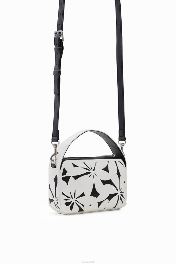 Women DesigualMini die-cut floral bag Accessory 68X2401341