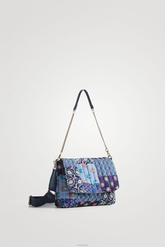 Women DesigualSling bag embroidered cloth Accessory 68X2401389