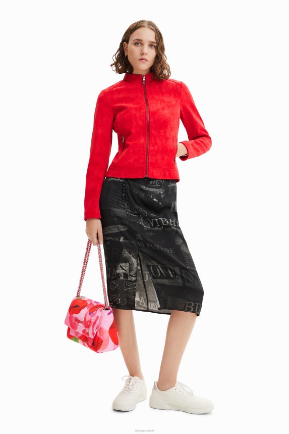 Women DesigualM. Christian Lacroix midsize lips crossbody bag Accessory 68X240522