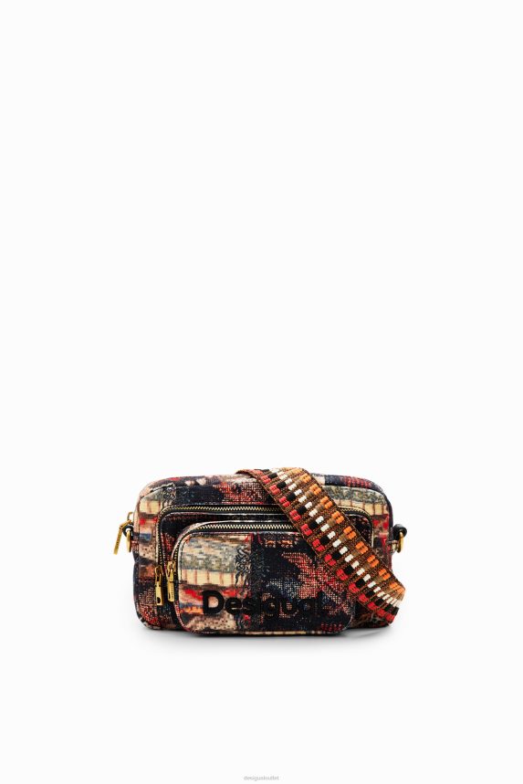 Women DesigualM. Christian Lacroix small tapestry crossbody bag Accessory 68X2401230