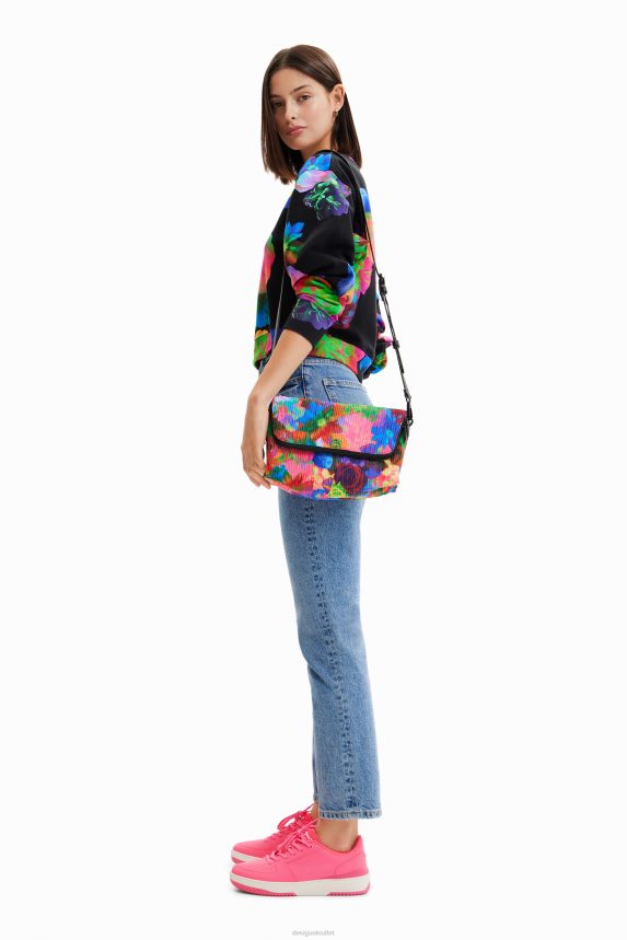 Women DesigualMidsize floral crossbody bag Accessory 68X240543
