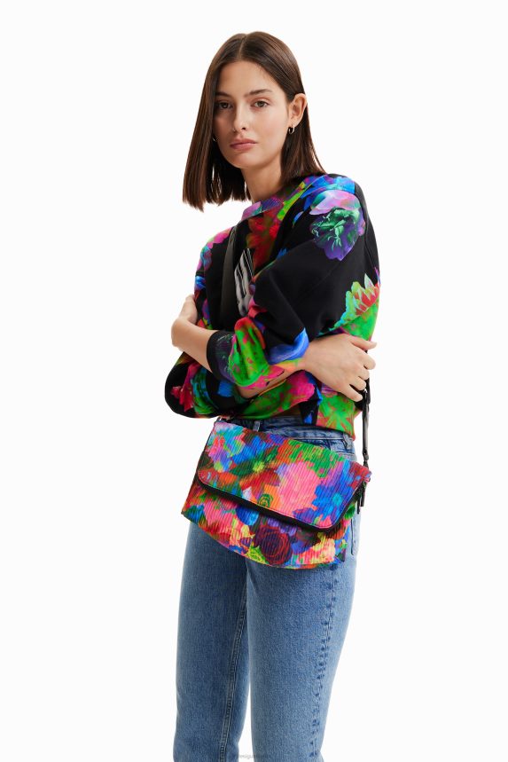 Women DesigualMidsize floral crossbody bag Accessory 68X240543