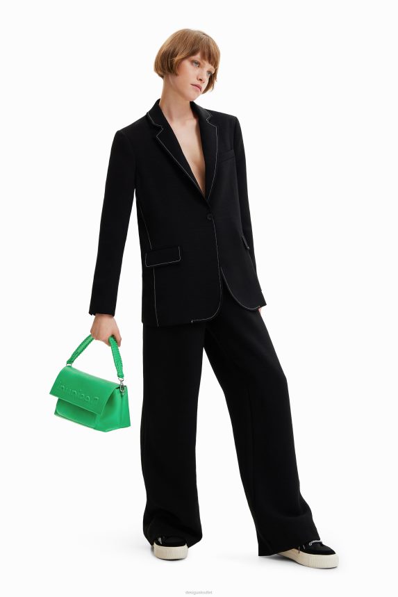 Women DesigualMidsize half logo crossbody bag Accessory 68X2401179