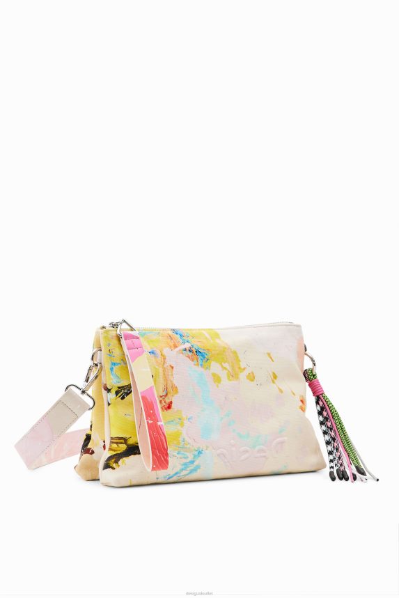 Women DesigualMidsize painting crossbody bag Accessory 68X240643
