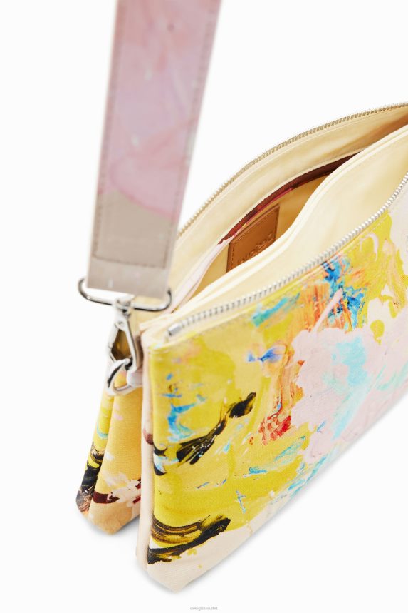 Women DesigualMidsize painting crossbody bag Accessory 68X240643