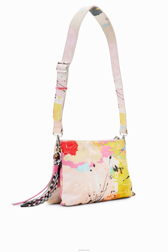 Women DesigualMidsize painting crossbody bag Accessory 68X240643