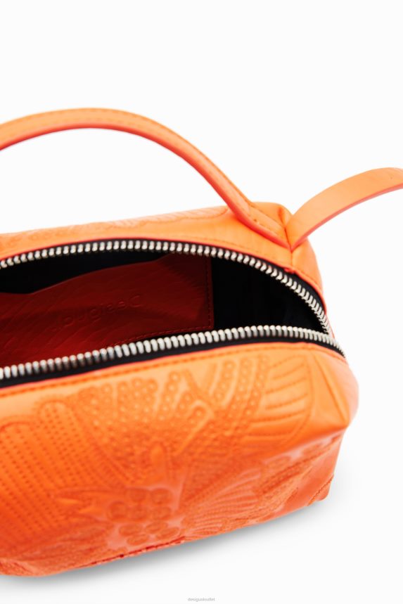 Women DesigualMini crossbody bag with embroidered flowers Accessory 68X2401329