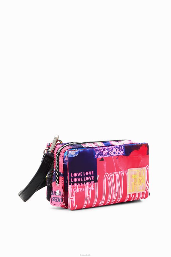 Women DesigualSmall collage crossbody bag Accessory 68X240571