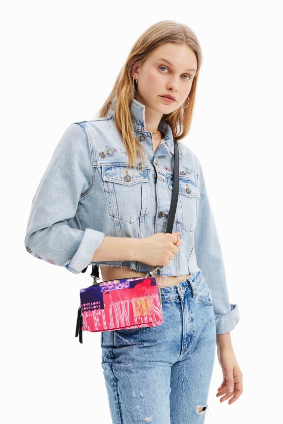 Women DesigualSmall collage crossbody bag Accessory 68X240571