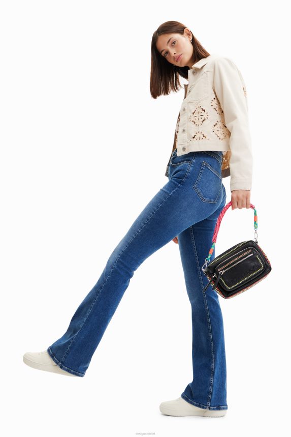 Women DesigualSmall embroidered crossbody bag Accessory 68X24025