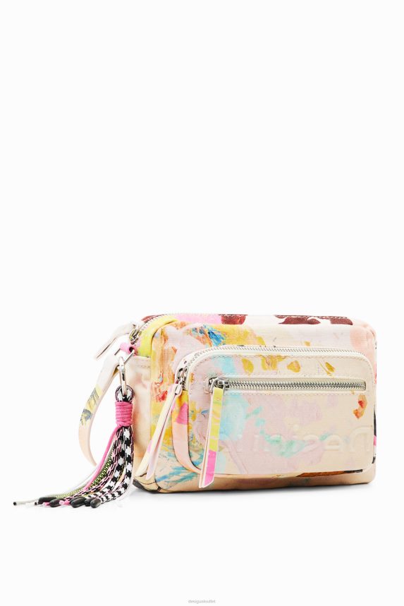 Women DesigualSmall painting crossbody bag Accessory 68X240555