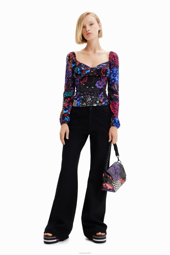 Women DesigualSmall patchwork crossbody bag Accessory 68X2401202