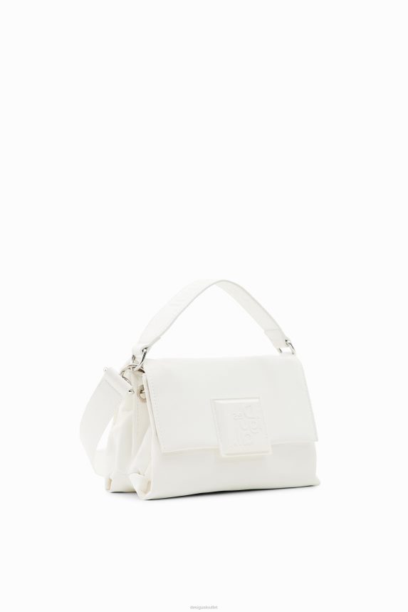 Women DesigualSmall patent-leather crossbody bag Accessory 68X240629