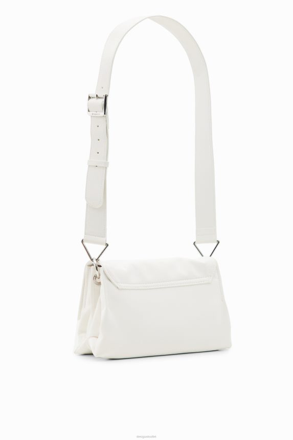 Women DesigualSmall patent-leather crossbody bag Accessory 68X240629