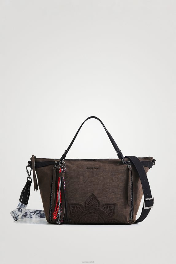 Women DesigualBig handbag embossed Accessory 68X2401366