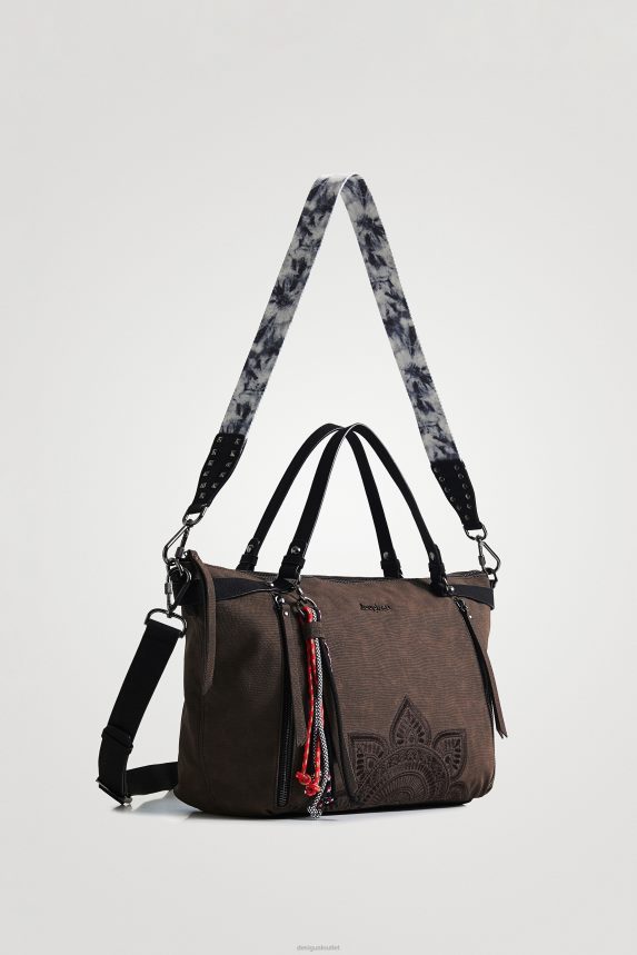 Women DesigualBig handbag embossed Accessory 68X2401366