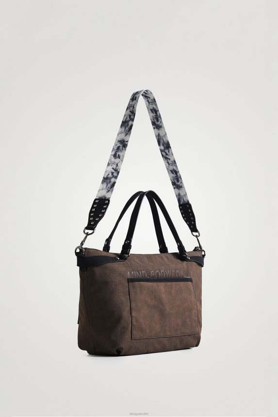 Women DesigualBig handbag embossed Accessory 68X2401366