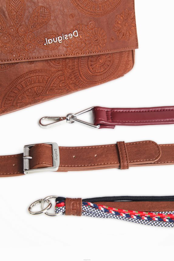 Women DesigualHandbag flap asymmetric Accessory 68X2401243