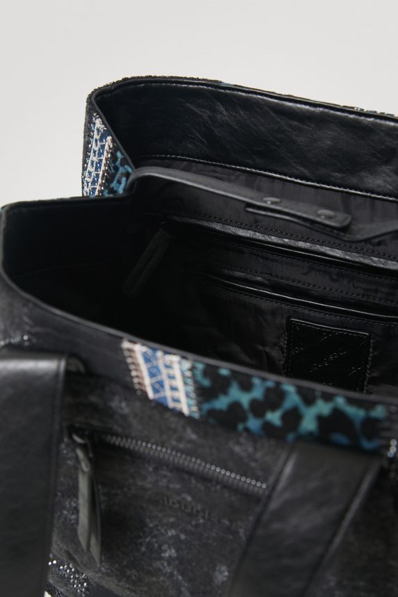 Women DesigualShopping bag reptile Accessory 68X2401384