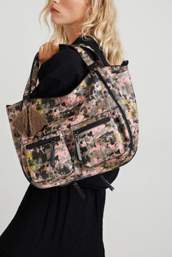 Women DesigualSide bellows shopping bag Accessory 68X2401390