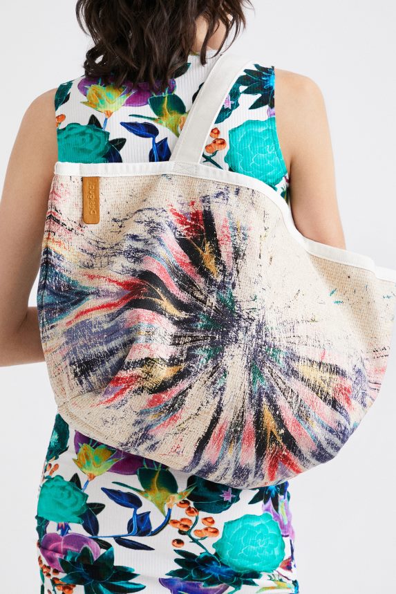 Women DesigualSustainable cotton shopper Accessory 68X2401377