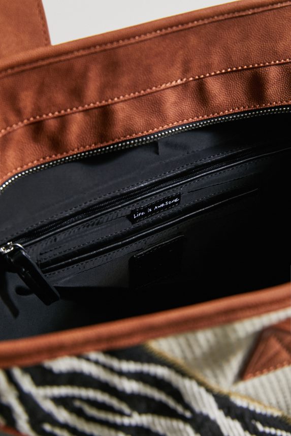 Women DesigualXL patchwork shopper Accessory 68X2401398