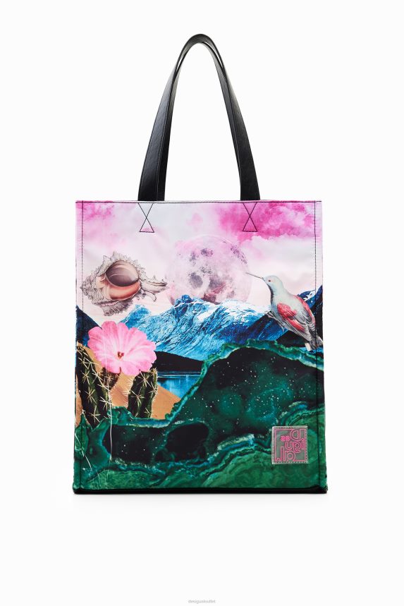 Women DesigualLarge fantasy tote bag Accessory 68X240798